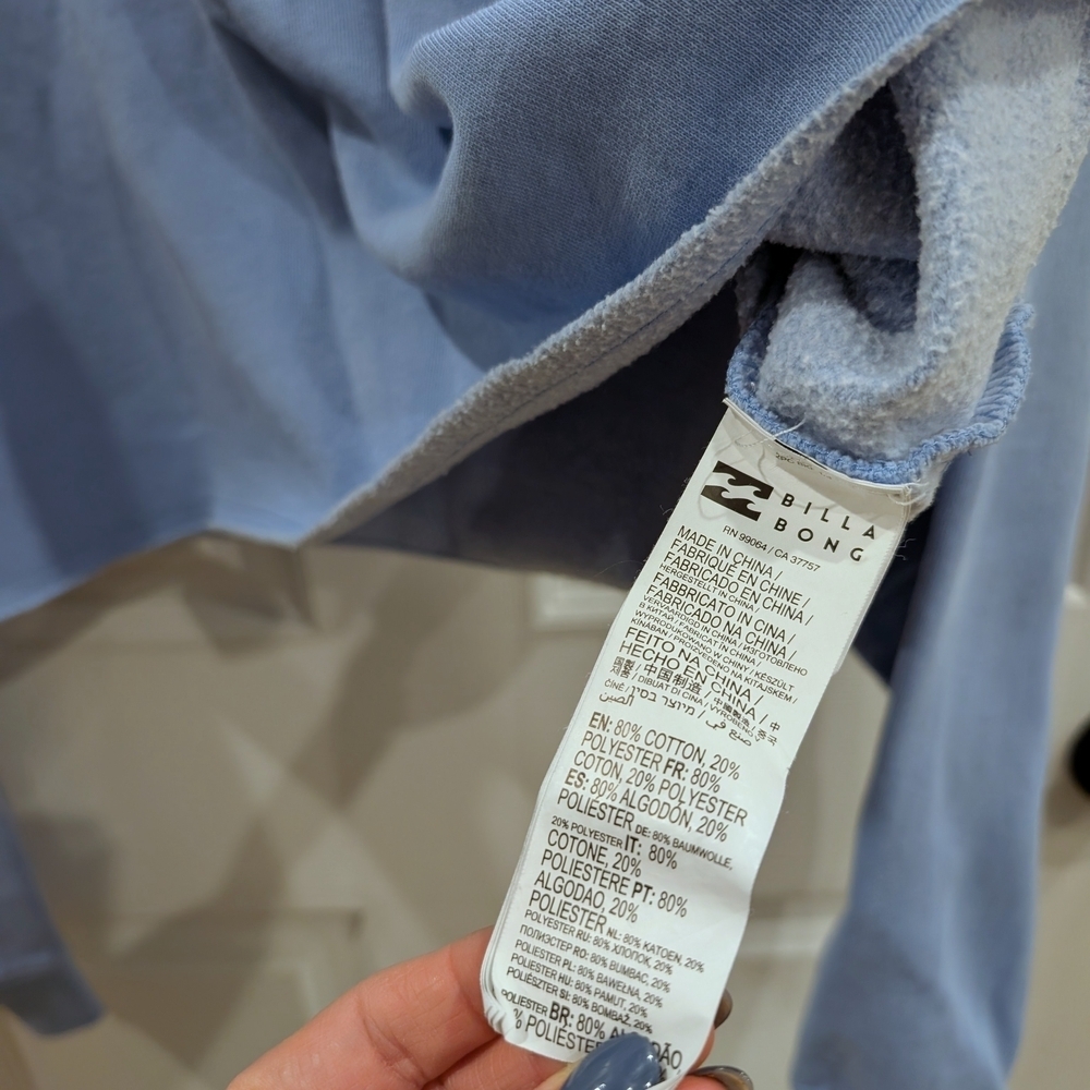 Billabong G'Day Cropped Sweatshirt - Picture 9 of 10